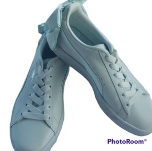 Puma Basket Bow Sneakers - Size 8